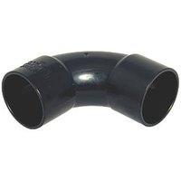 FloPlast Solvent Weld Waste Bend 92.5 Black 32mm 5 Pack (2509V)