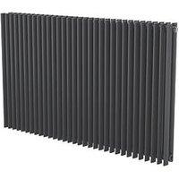 Ximax Aurora Duplex 600mm x 960mm 4642BTU Anthracite Horizontal Designer Radiator (250GL)