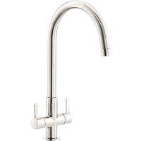 Streame by Abode Neo Dual-Handle Mono Mixer Brushed Nickel (250JM)