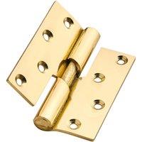 Smith & Locke Polished Brass Rising Butt Hinges 100mm x 84mm 2 Pack (250TL)