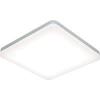 Saxby Noble LED Flush Light Silver-Effect 22W 1900lm (252VX)