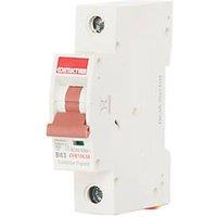 Contactum Defender 63A SP B Curve MCB (253HA)