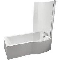 Ideal Standard Giovo Curve Shower Bath Right-Hand Acrylic No Tap Holes 1700mm (253JY)