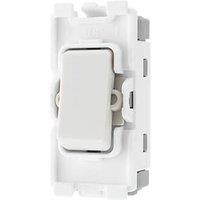 British General Nexus 20A Grid DP Control Switch White (253PY)