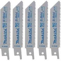 Makita B-20426 Multi-Material Reciprocating Saw Blades 100mm 5 Pack (2556R)