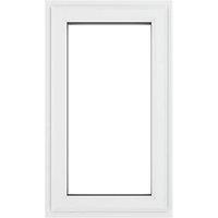 Crystal Right-Hand Opening Clear Double-Glazed Casement White uPVC Window 610mm x 1190mm (256JP)