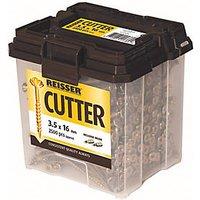 Reisser Cutter Tub PZ Countersunk High Performance Woodscrews 3.5mm x 16mm 2500 Pack (256PV)