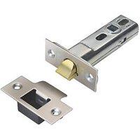 Union Polished Brass/Stainless Steel Heavy Duty Tubular Mortice Latch 82mm Case - 57mm Backset (2575P)