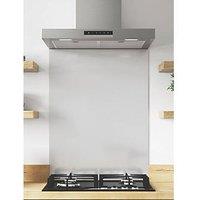 Wilsonart Glacier White/Neptune Blue Hob Splashback 600mm x 800mm x 4mm (257JL)