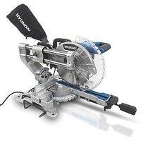 Hyundai HYMS2000E 255mm Electric Single-Bevel Sliding Mitre Saw 230V (257TF)