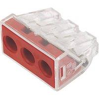 Wago 773-173 41A 3-Way Push-Wire Connectors 50 Pack (25805)