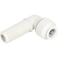 JG Speedfit Plastic Push-Fit Reducing 90 Stem Elbow F 10mm x M 15mm (25870)