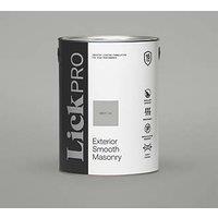 LickPro 5Ltr Smooth Grey 11 Masonry Paint (258FW)
