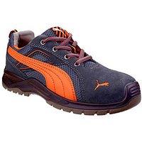 Puma Omni Flash Low Size 6.5 Orange Steel Toe Cap Safety Trainers (258JX)