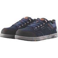 Scruffs Halo 3 Size 7 Navy Steel Toe Cap Safety Trainers (259KV)
