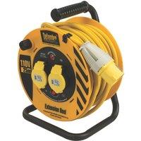 Defender E6455 16A 2-Gang 25m Cable Reel 110V (259XX)