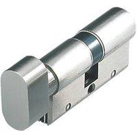 Cisa 2 Star 10-Pin Astral S Series 10-Pin Euro Cylinder & Thumbturn 45-55 (100mm) Nickel-Plated (2602P)
