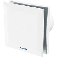 Vent-Axia 446659B 100mm (4") Axial Bathroom Extractor Fan with Timer White 240V (260HV)