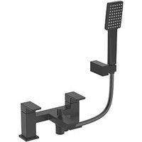 Bristan Cobalt Deck Mounted Bath/Shower Mixer Black (260JE)