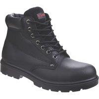 Centek FS331 Classic S3 Size 8 Black Water-Resistant Steel Toe Cap Safety Boots (260XC)