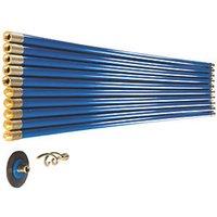 Bailey 25mm Blue Drain Cleaning Set 20m 12 Pcs (2617X)