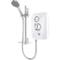 Triton T80 Easi-Fit+ White/Chrome 10.5kW Thermostatic Electric Shower (261HF)