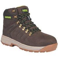 Apache Moose Jaw Size 12 Brown Waterproof Safety Boots (261JX)