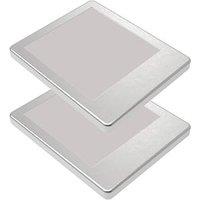 Sensio Horizon Pro Rectangular LED Under Cabinet Lights Steel 7.2W 250lm 2 Pack (261PE)