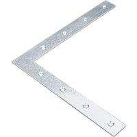 Essentials Angle Plates Silver 190mm x 190mm x 22mm 10 Pack (261TE)