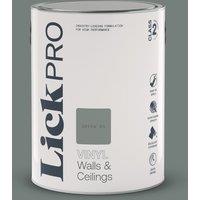 LickPro 5Ltr Green 03 Vinyl Matt Emulsion Paint (261TM)