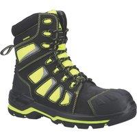 Amblers AS972C Beacon Size 9 Yellow Waterproof Safety Boots (261XP)