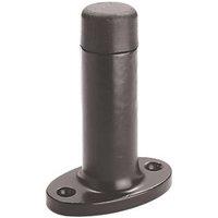 Carlisle Brass Cylinder Projection Door Stop 22 x 73mm Antique Black (2627P)