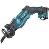 Makita JR105DWAE 12V 2 x 2.0Ah Li-Ion CXT Cordless Reciprocating Saw (262FG)