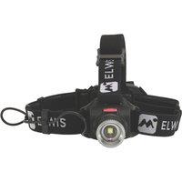 Elwis Craft PRO H650R Rechargeable LED Headtorch Black 650lm (262YW)