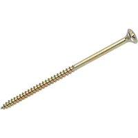 Goldscrew PZ Double-Countersunk Thread Cutting Multipurpose Screws 5mm x 100mm 100 Pack (26305)