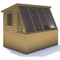 Shire 8' x 6' (Nominal) Pent Timber Potting Shed (263TJ)