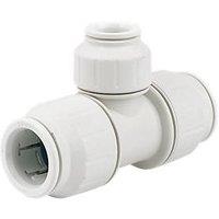 JG Speedfit Plastic Push-Fit Reducing Tee 22mm x 22mm x 10mm (26410)