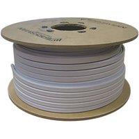 Prysmian 6242BH White 4mm LSZH Twin & Earth Cable 100m Drum (26413)