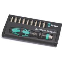 Wera Kraftform Kompakt 10 Interchangeable Screwdriver Set 10 Pieces (265HF)