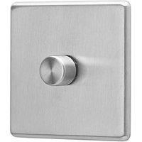 Arlec 1-Gang 2-Way LED Dimmer Switch Stainless Steel (265RU)