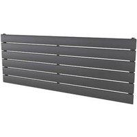 Ximax Oceanus 445mm x 1200mm 2010BTU Anthracite Horizontal Designer Radiator (265TR)