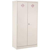 Barton 3-Shelf Acid Cabinet White 915mm x 457mm x 1829mm (265VV)