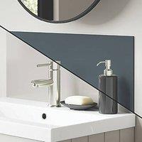Splashwall Malibu / Storm Vanity Splashback Gloss Beige/Blue 250mm x 600mm x 4mm (266KU)
