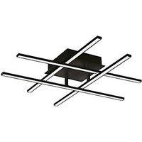 Eglo Lasana 3 LED Ceiling Light Black 3W 2800lm (266PL)