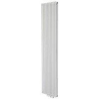 Ximax Gamba 1800mm x 400mm 3850BTU White Vertical Designer Radiator (266TR)