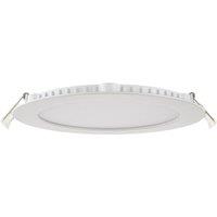 Saxby SirioDISC Fixed LED Recessed Downlight Matt White 12W 1000lm (266VX)