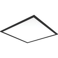 LAP Square 595mm x 595mm LED Edge-Lit Panel Light Black 36W 3600lm (267FE)