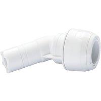 Hep2O Plastic Push-Fit Equal 45 Keyless Stem Elbow 22mm (268RE)