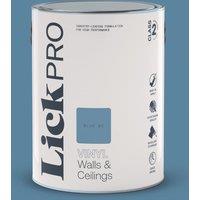 LickPro 5Ltr Blue 05 Vinyl Matt Emulsion Paint (268TM)