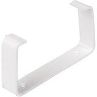 Manrose Rectangular Flat Channel Clips White 100mm 2 Pack (26976)